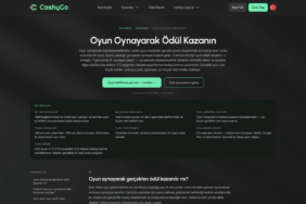CashyGo oyun görevleri sayfası ekran görüntüsü